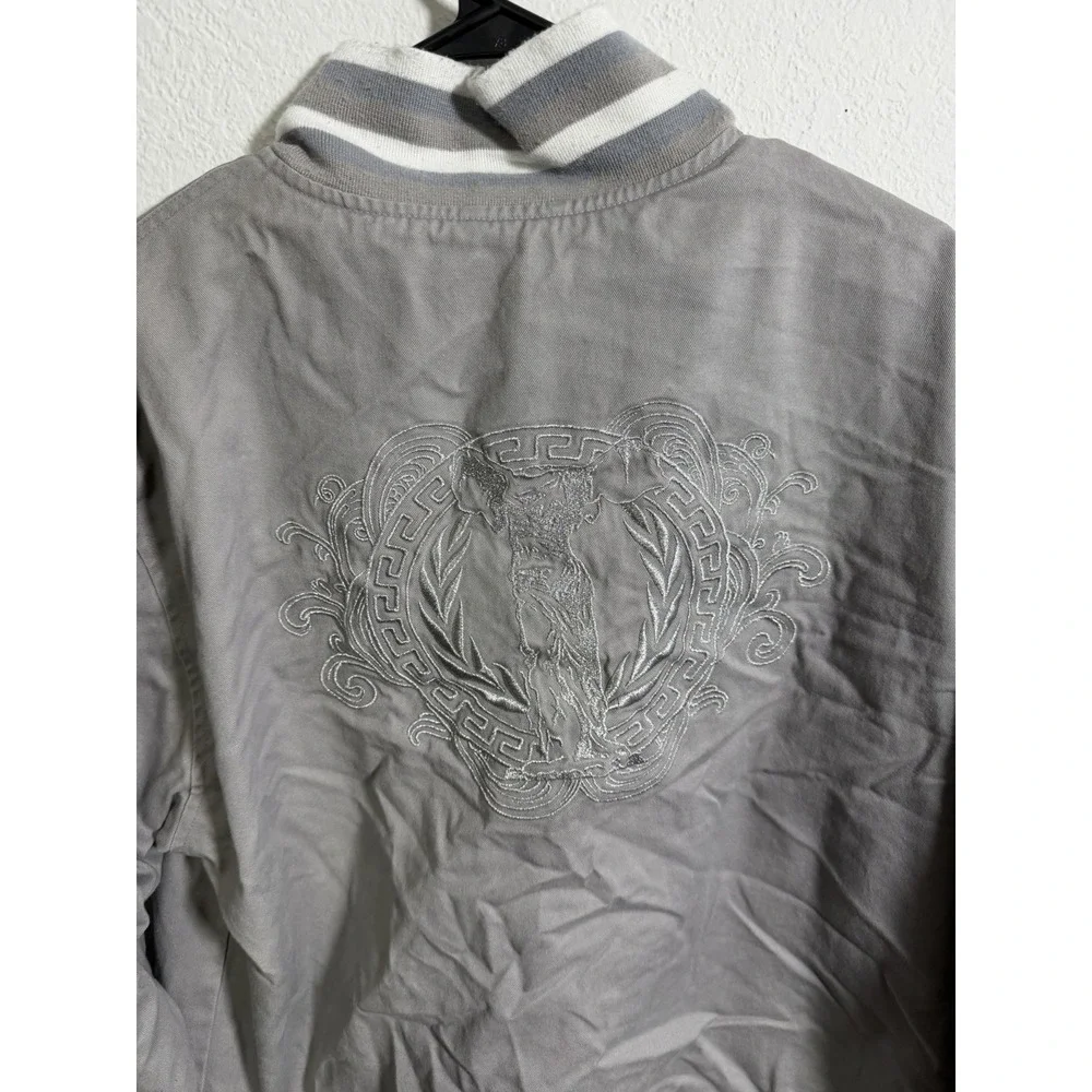 Vintage NIKE SPORTSWEAR NSW Limited Edition FRESH AIR Varsity Jacket Grey Size L